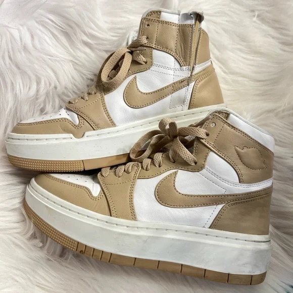 Air Jordan 1 elevate high white dessert tan color - Picture 7 of 11